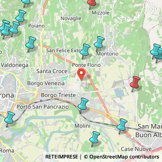 Mappa Via San Michele, 37131 Verona VR, Italia (3.57188)