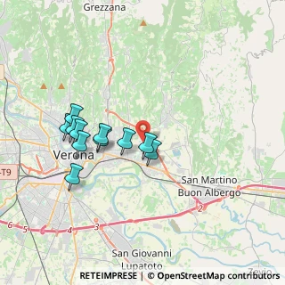 Mappa Via San Michele, 37131 Verona VR, Italia (3.34)
