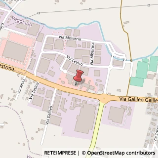 Mappa Via G. Galilei, 40, 35035 Mestrino, Padova (Veneto)