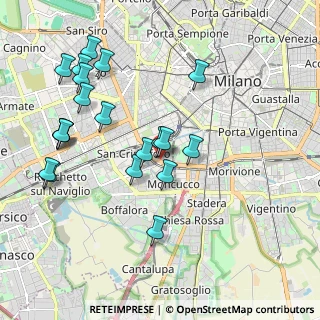Mappa Viale Cassala, 20143 Milano MI, Italia (2.0895)