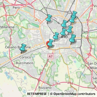 Mappa Viale Cassala, 20143 Milano MI, Italia (3.93917)