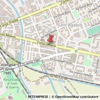 Mappa Corso Milano, 34, 28100 Novara, Novara (Piemonte)