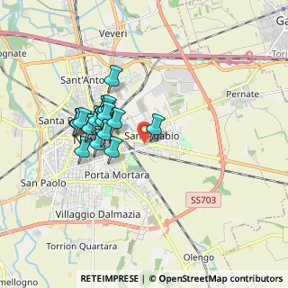 Mappa Corso Milano, 28100 Novara NO, Italia (1.509)
