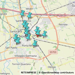 Mappa Corso Milano, 28100 Novara NO, Italia (1.64267)