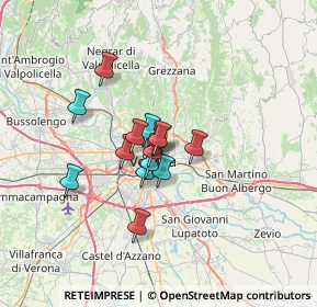 Mappa Via Abramo Massalongo, 37121 Verona VR, Italia (4.39286)
