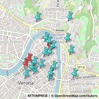 Mappa Via Abramo Massalongo, 37121 Verona VR, Italia (0.491)