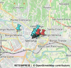 Mappa Via Abramo Massalongo, 37121 Verona VR, Italia (0.53563)