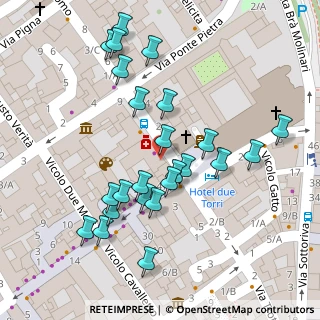 Mappa Piazza S.Anastasia, 37121 Verona VR, Italia (0.06125)