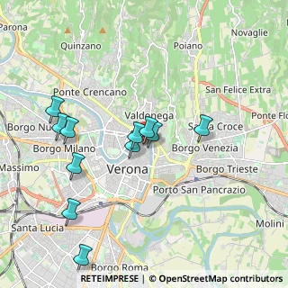 Mappa Via Abramo Massalongo, 37121 Verona VR, Italia (1.90182)
