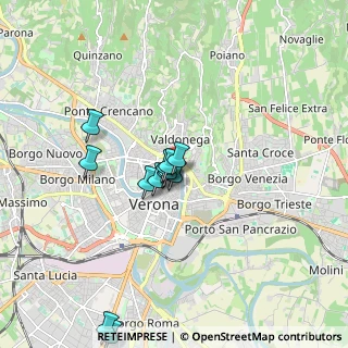 Mappa Piazza S.Anastasia, 37121 Verona VR, Italia (1.48083)