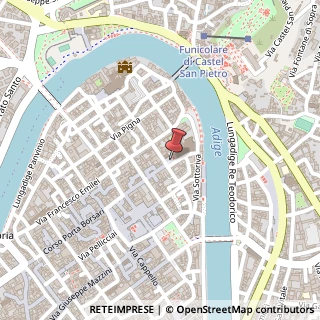 Mappa Piazza S.Anastasia, 37121 Verona VR, Italia, 37121 Verona, Verona (Veneto)