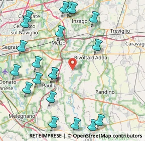 Mappa Via Andrea Crenna, 26833 Comazzo LO, Italia (10.6285)