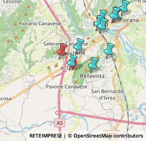 Mappa SP 68, 10015 Pavone Canavese TO (2.29417)