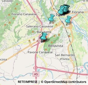 Mappa SP 68, 10015 Pavone Canavese TO (2.292)