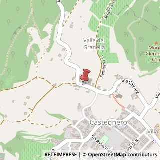 Mappa Via Villavecchia, 29, 36020 Castegnero, Vicenza (Veneto)