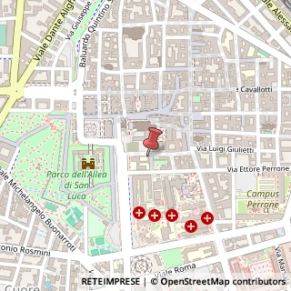 Mappa Via Collegio Gallarini, 1, 28100 Novara, Novara (Piemonte)