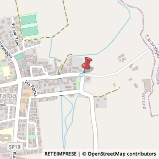 Mappa Via Panizzardo, 1, 26010 Capralba, Cremona (Lombardia)