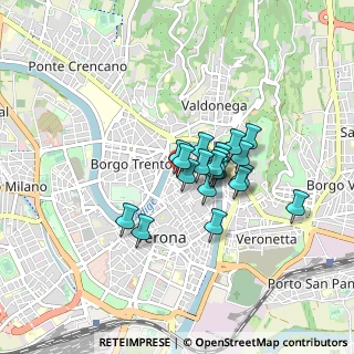 Mappa Via Sant'Egidio, 37121 Verona VR, Italia (0.578)