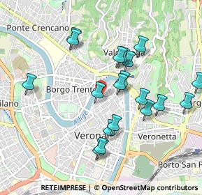 Mappa Via Castelrotto, 37121 Verona VR, Italia (0.93263)