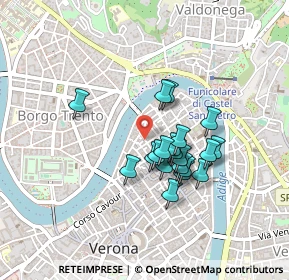 Mappa Via Sant'Egidio, 37121 Verona VR, Italia (0.334)