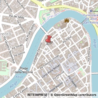 Mappa Via Sant'Egidio, 15, 37121 Verona, Verona (Veneto)