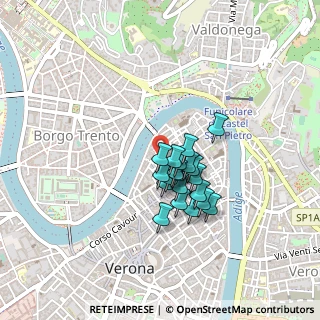 Mappa Via Castelrotto, 37121 Verona VR, Italia (0.2925)
