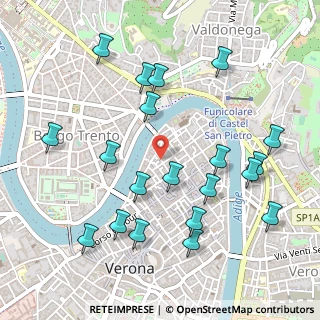 Mappa Via Castelrotto, 37121 Verona VR, Italia (0.5635)