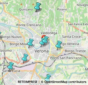 Mappa Via Castelrotto, 37121 Verona VR, Italia (2.58364)