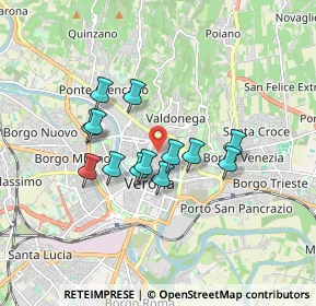 Mappa Via Castelrotto, 37121 Verona VR, Italia (1.37308)