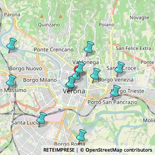 Mappa Via Sant'Egidio, 37121 Verona VR, Italia (2.01)