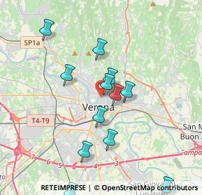 Mappa Via Castelrotto, 37121 Verona VR, Italia (4.53714)