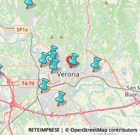 Mappa Via Castelrotto, 37121 Verona VR, Italia (5.02)