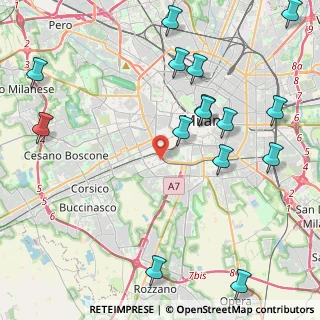 Mappa 20143 Milano MI, Italia (5.35067)