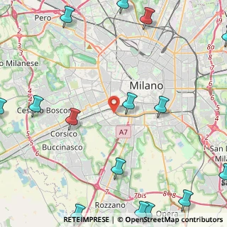 Mappa 20143 Milano MI, Italia (7.29944)