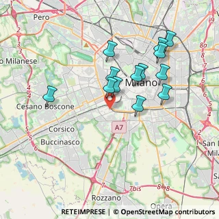 Mappa 20143 Milano MI, Italia (3.44692)