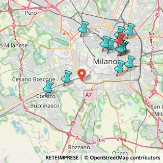 Mappa 20143 Milano MI, Italia (4.50846)