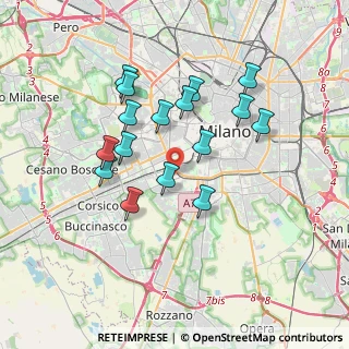 Mappa 20143 Milano MI, Italia (3.22875)
