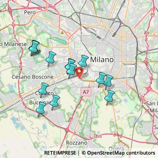 Mappa 20143 Milano MI, Italia (3.59786)