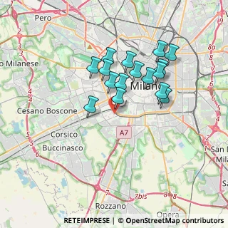 Mappa 20143 Milano MI, Italia (3.0225)
