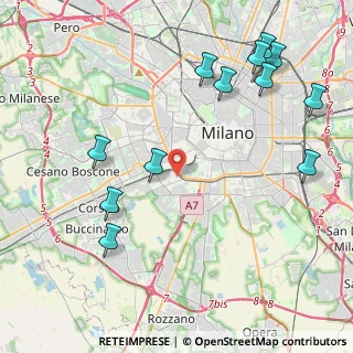 Mappa 20143 Milano MI, Italia (5.1325)