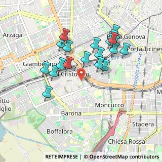 Mappa 20143 Milano MI, Italia (0.893)