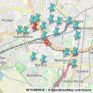 Mappa 20143 Milano MI, Italia (1.1245)