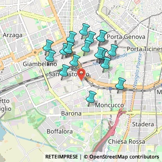 Mappa 20143 Milano MI, Italia (0.8065)