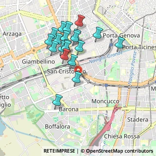 Mappa 20143 Milano MI, Italia (0.916)