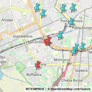 Mappa 20143 Milano MI, Italia (1.29091)