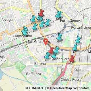 Mappa 20143 Milano MI, Italia (1.015)