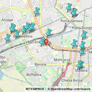 Mappa 20143 Milano MI, Italia (1.433)