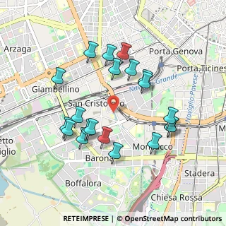 Mappa 20143 Milano MI, Italia (0.9035)