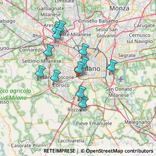 Mappa 20143 Milano MI, Italia (6.4675)