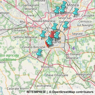 Mappa 20143 Milano MI, Italia (6.70846)